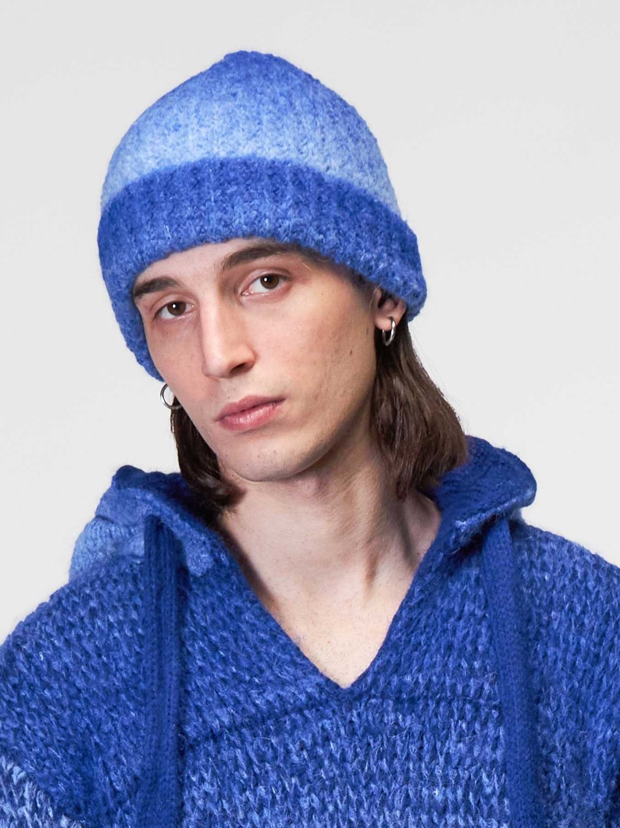 Accessori ROBERTO COLLINA | Beanie Sfumato Bluette